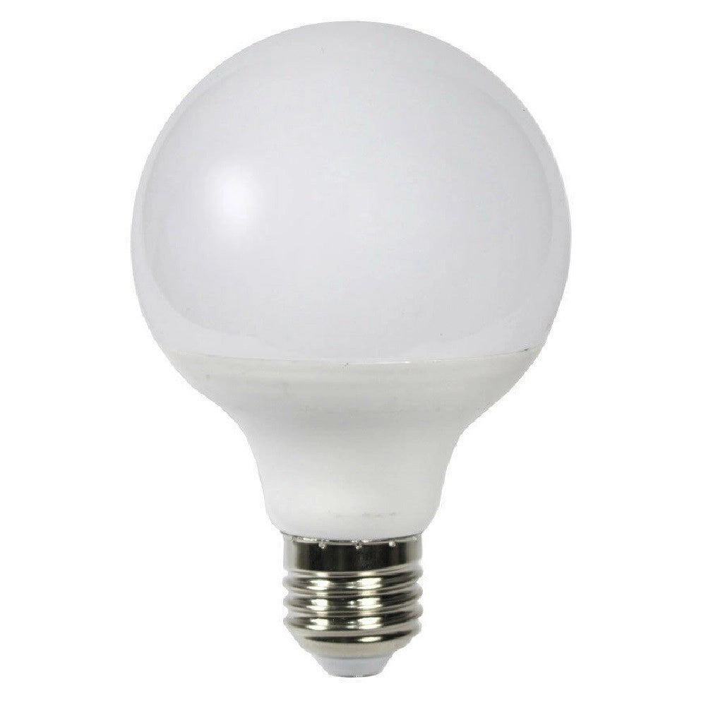 Trade Shop - Lampadina Led 12 W Attacco E27 Globo G80 Sfera Luce 6500k 3000k 4000k G80-02 - -bianco Freddo      -