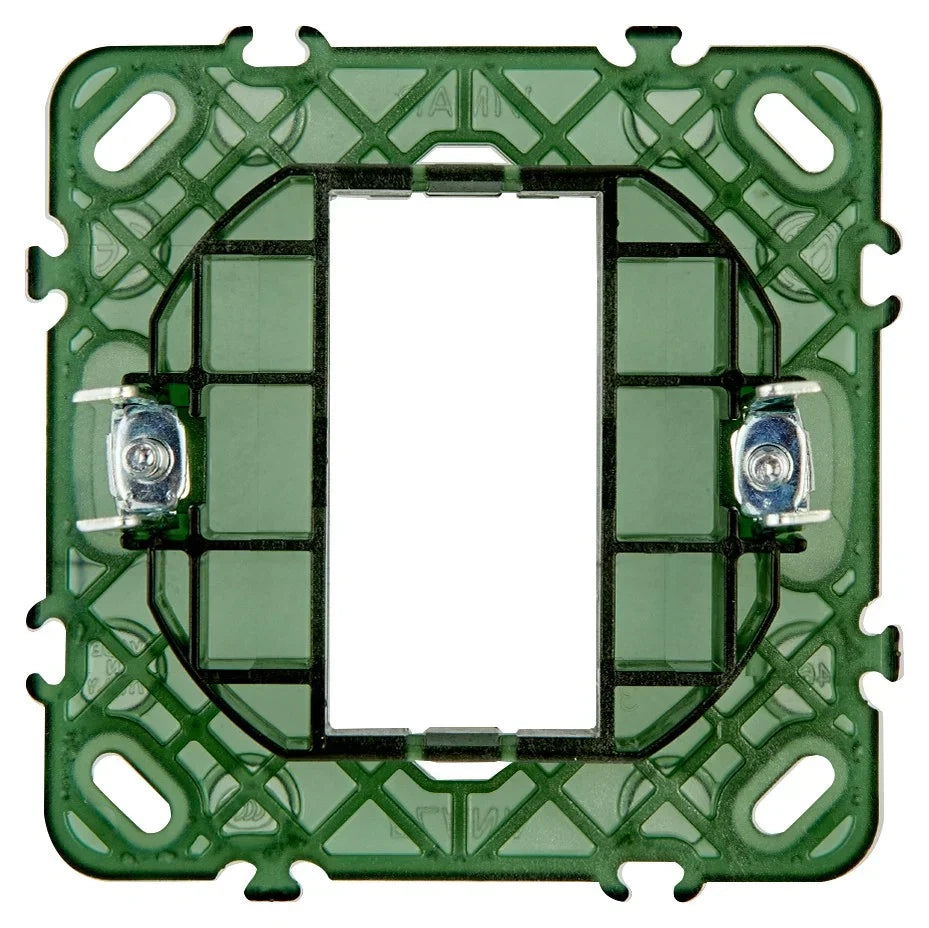 Supporto Vimar Plana 1 modulo con griffe per scatole tonde 14601