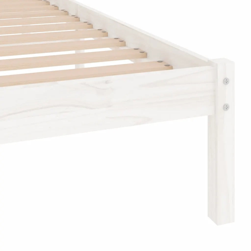 Giroletto Bianco in Legno Massello di Pino 100x200 cm 810008