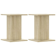 Supporti per piante mobili per fiori set da 2 legno ingegnerizzato Sonoma marrone 02_0045344