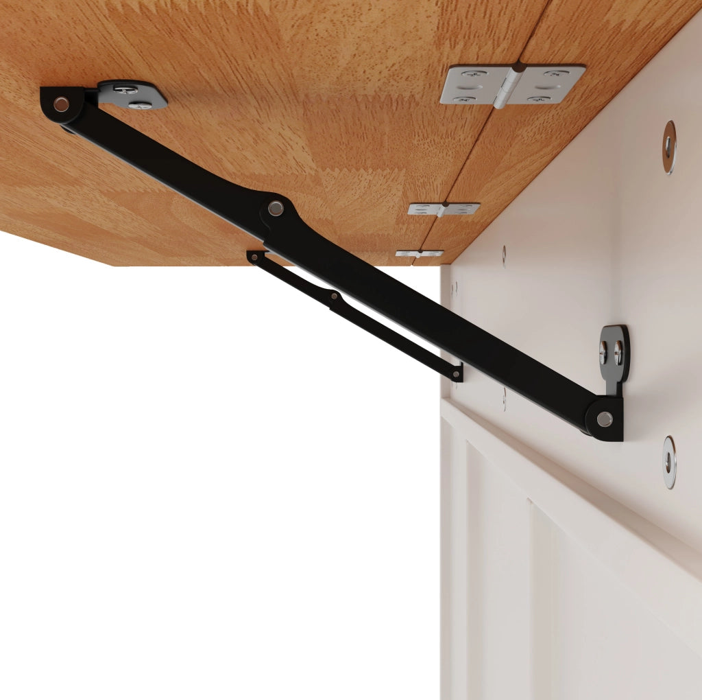 Isola da Cucina Mobile con Piano Ribaltabile 122 x 74.5 x 91.5 cm Bianca - per Cucina e Sala da Pranzo