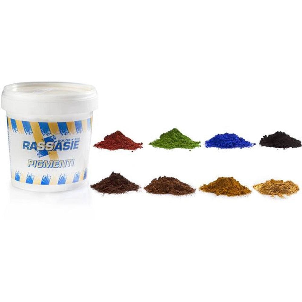Ossido colorante in polvere per cemento, gesso e idropitture *** colore- ossido colorante in polvere nero 0,5, confez...