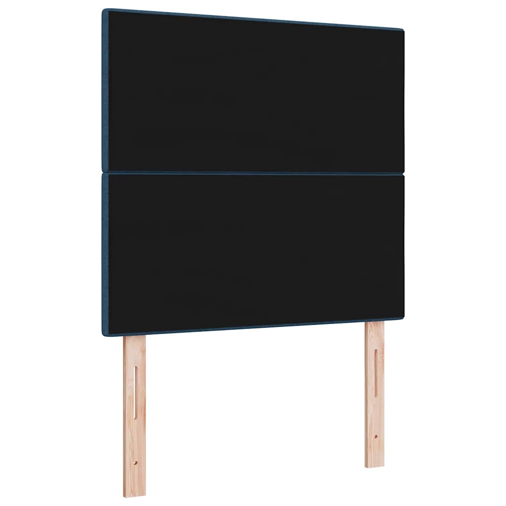 Testiera LED con strisce LED con testiera Blu 100 cm Tessuto 3338416