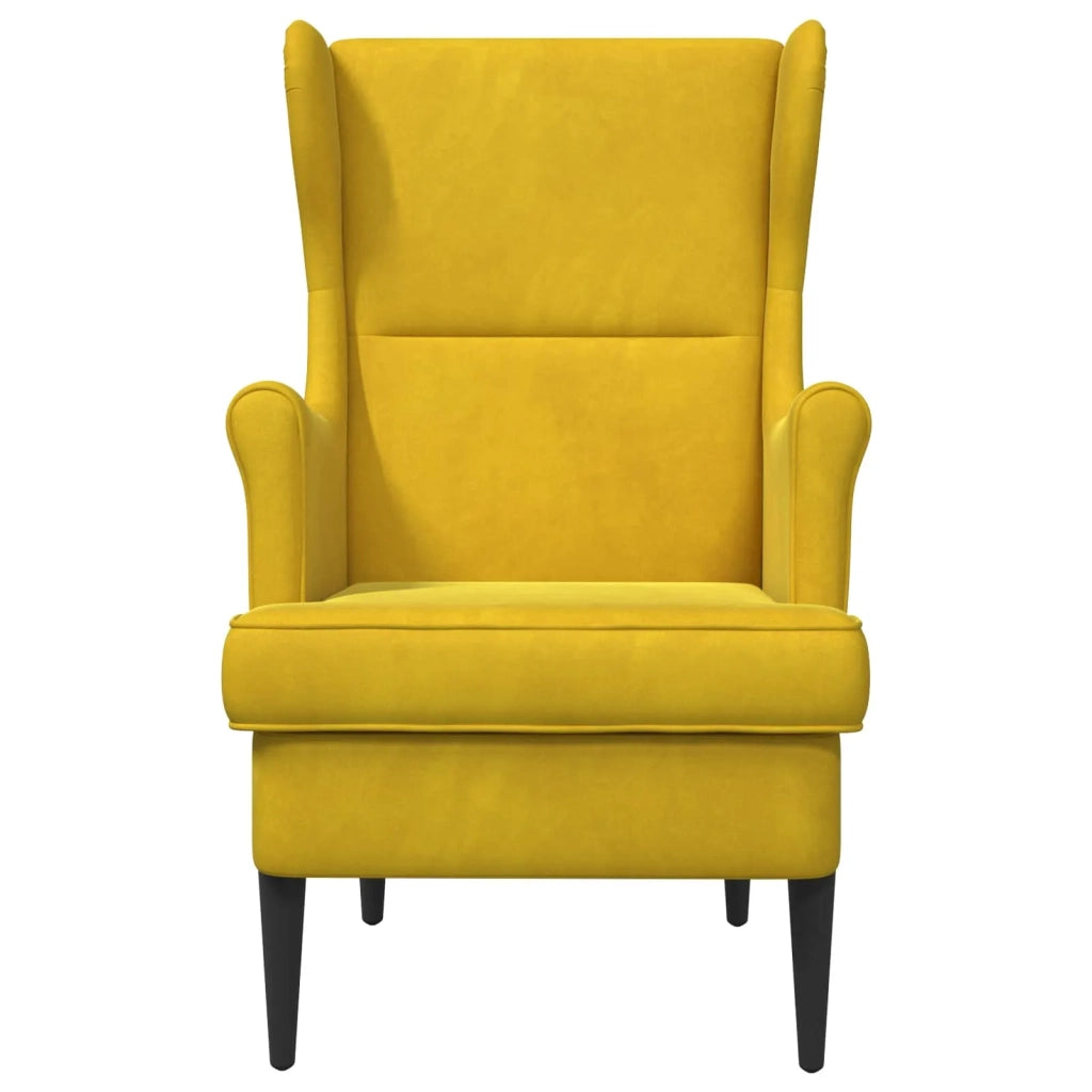Poltrona Giallo Velluto 42029869