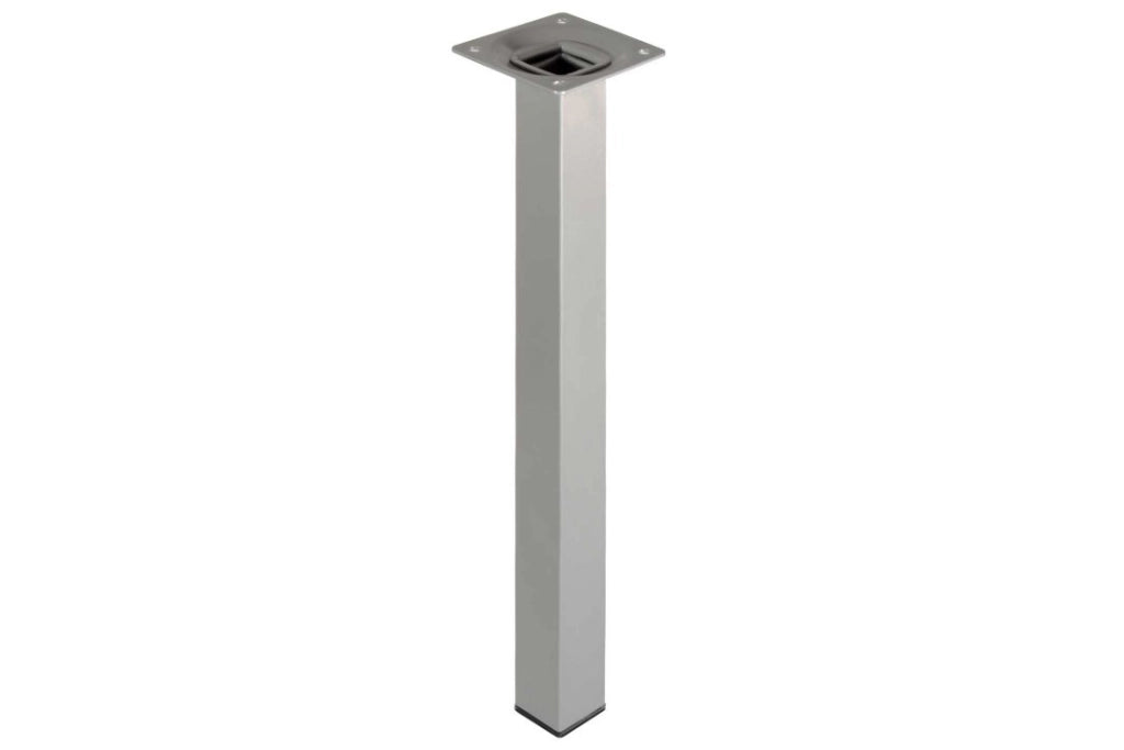 Piede Quadro Alluminio 25X25 H300 Set 5 Pezzi - Masidef