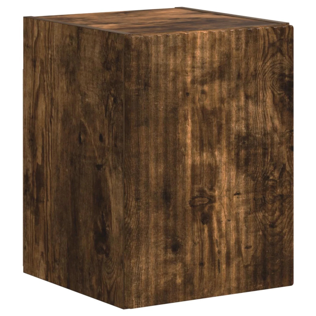 Set mobile TV 5 pz-Credenza per TV Rovere fum¨¦ Legno multistrato 916351