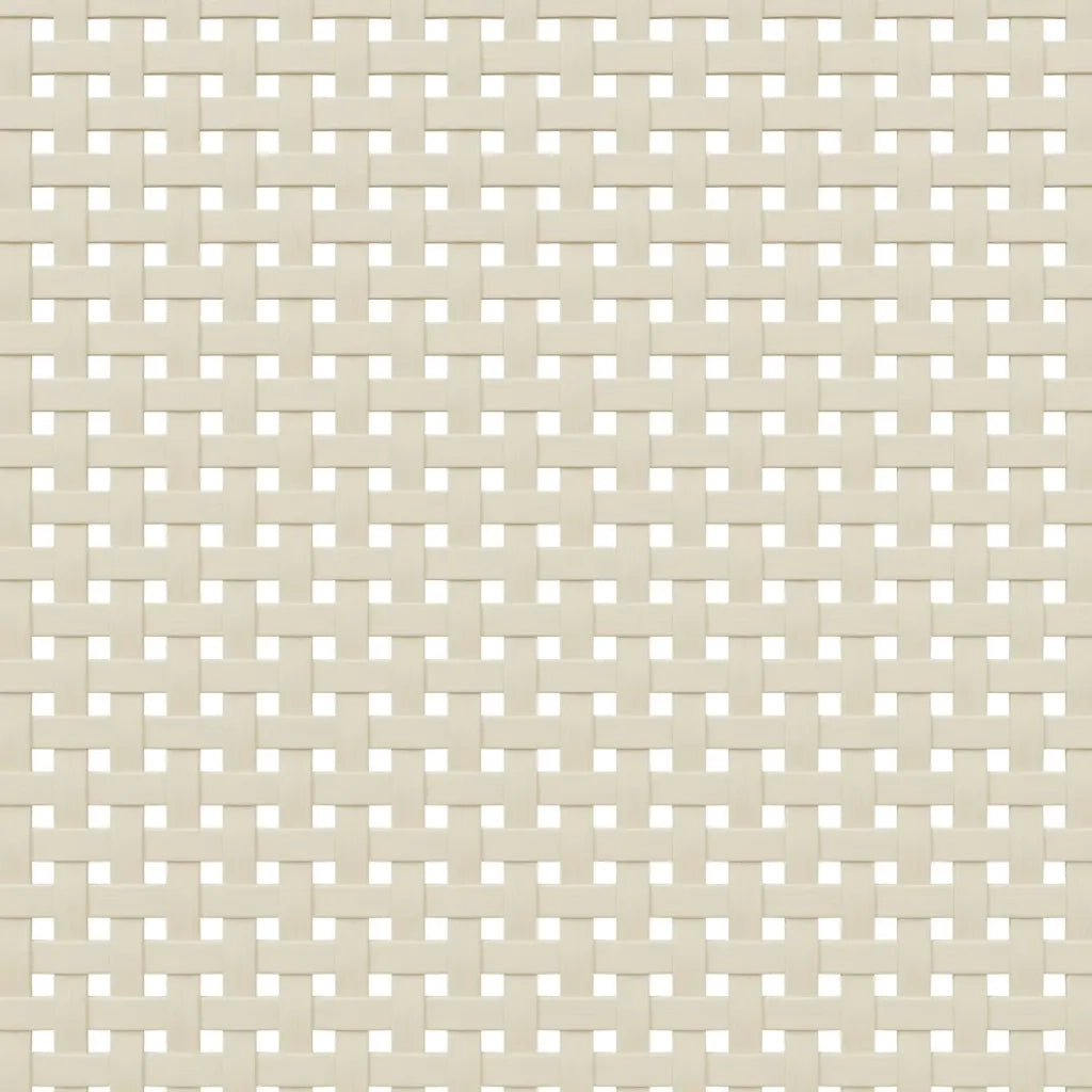 Scarpiera SENJA Aspetto Rattan Bianco 59,5x35x107 cm Massello 358050