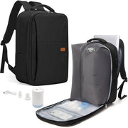 Zaino a vuoto con sistema di compressione per viaggi, zaino a vuoto per viaggi aerei con pompa, valigetta a vuoto impermeabile