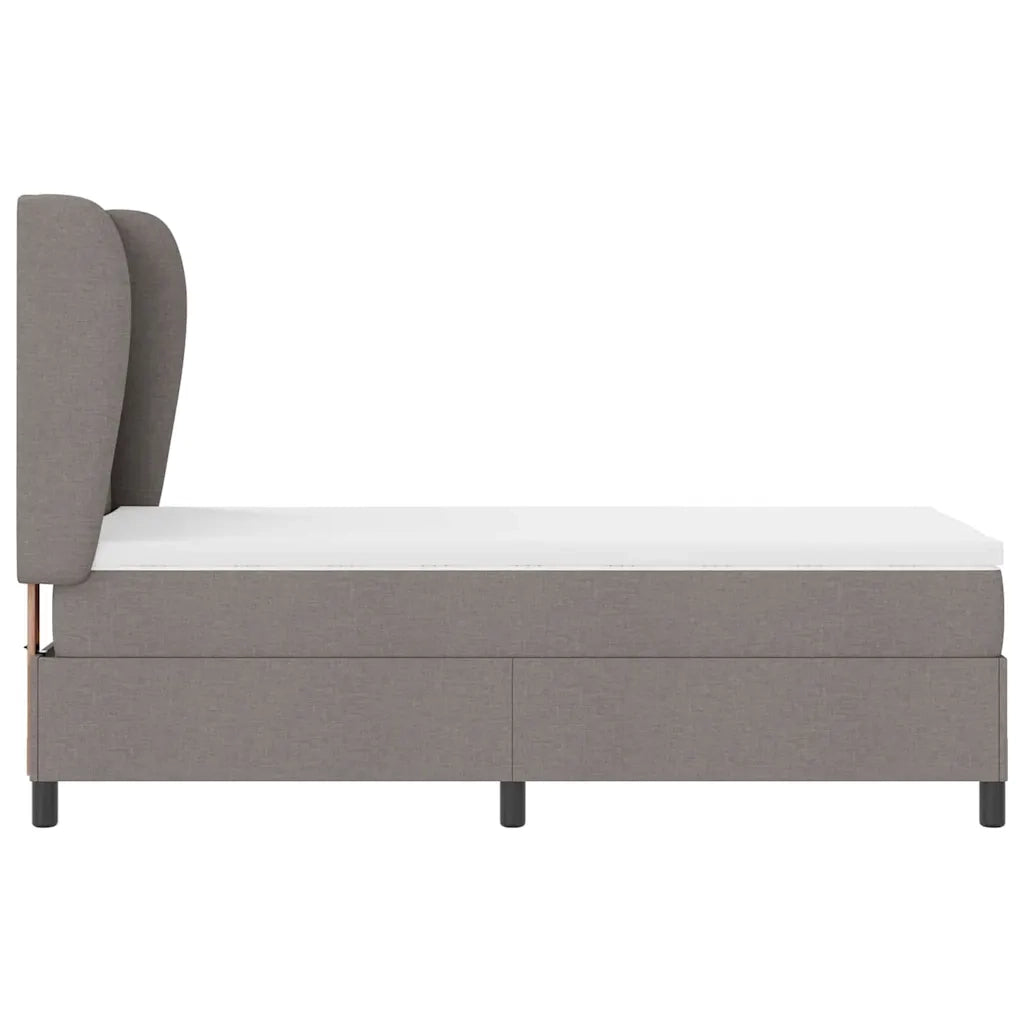 Letto a molle con materasso Talpa 90 x 200 cm Tessuto 3340547