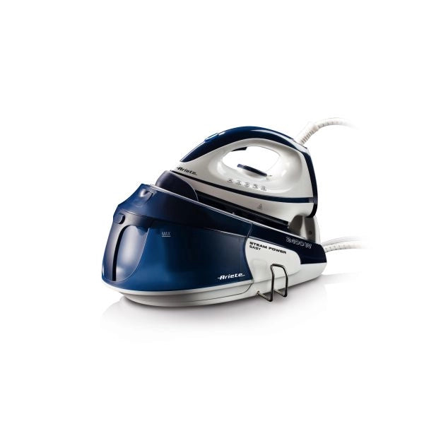Ariete 5571 steam power easy - ferro da stiro a vapore istantaneo - piastra ceramica - serbatoio 1,8l - vapore continuo 120 gr/min - 2400 watt - blu - ARI5571