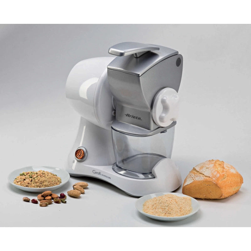 Grattugia elettrica - Rullo professionale - 120W - Argento