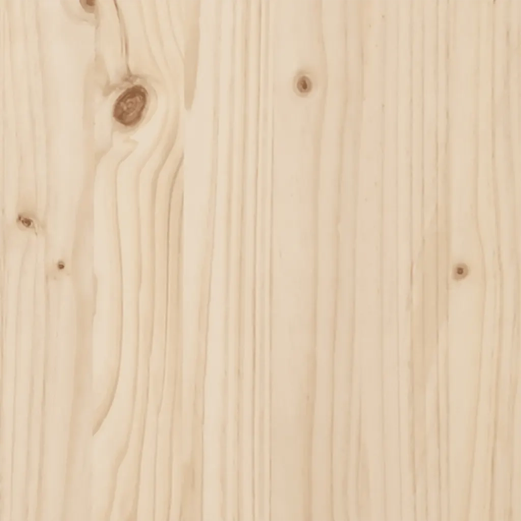 Tavolino Salotto Telaio a O-Tavolino da soggiorno 160x40x45,5 cm Legno Pino e Acciaio