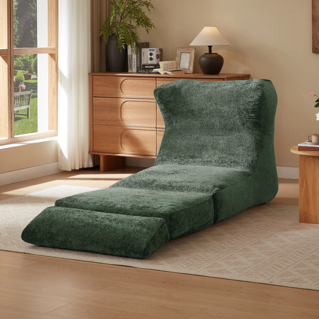DIVANO Singolo Design Unico Verde in schiuma