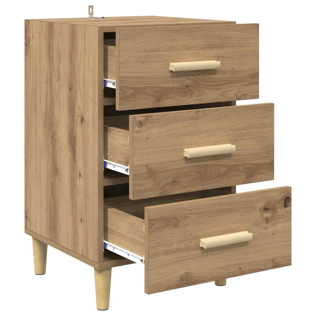 Armadio da Notte Rovere artigianale 40 x 40 x 66 cm 880614