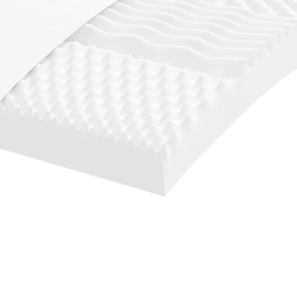 Divano Letto Estraibile con Materassi Rosa 100x200 cm Velluto 3197097