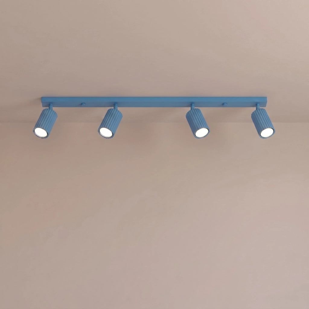 Plafoniera KARBON 4L azzurro