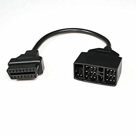 Adattore OBD1 a 16-pins OBD2 - Scopri il problema con il tuo veicolo - Connettore 22-pins - Adatto per veicoli Toyota
