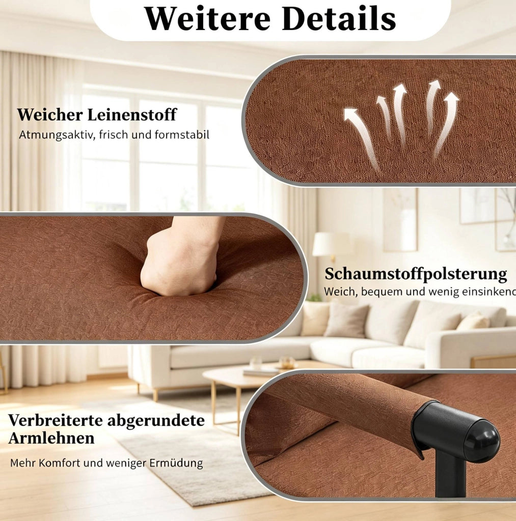 Sedia Letto Pieghevole 3 in 1 con Schienale Regolabile e Struttura in Metallo, 65x78x75 cm