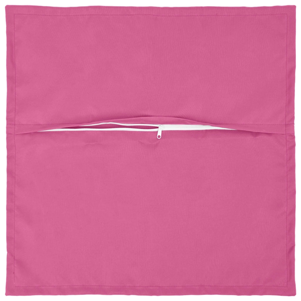 Federa 6 pz HOUTEN Rosa 35 x 35 cm Poliestere 916532
