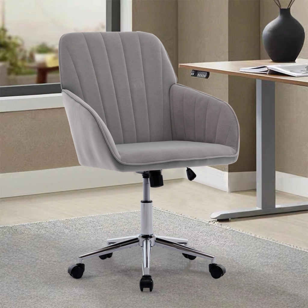 Sedia da ufficio regolabile in altezza - Zephmum- Ergonomica con schienale