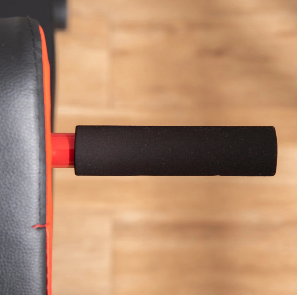 panca pesi regolabile 64 x 146 x 73，5-85 cm in acciaio nero per allenamento completo