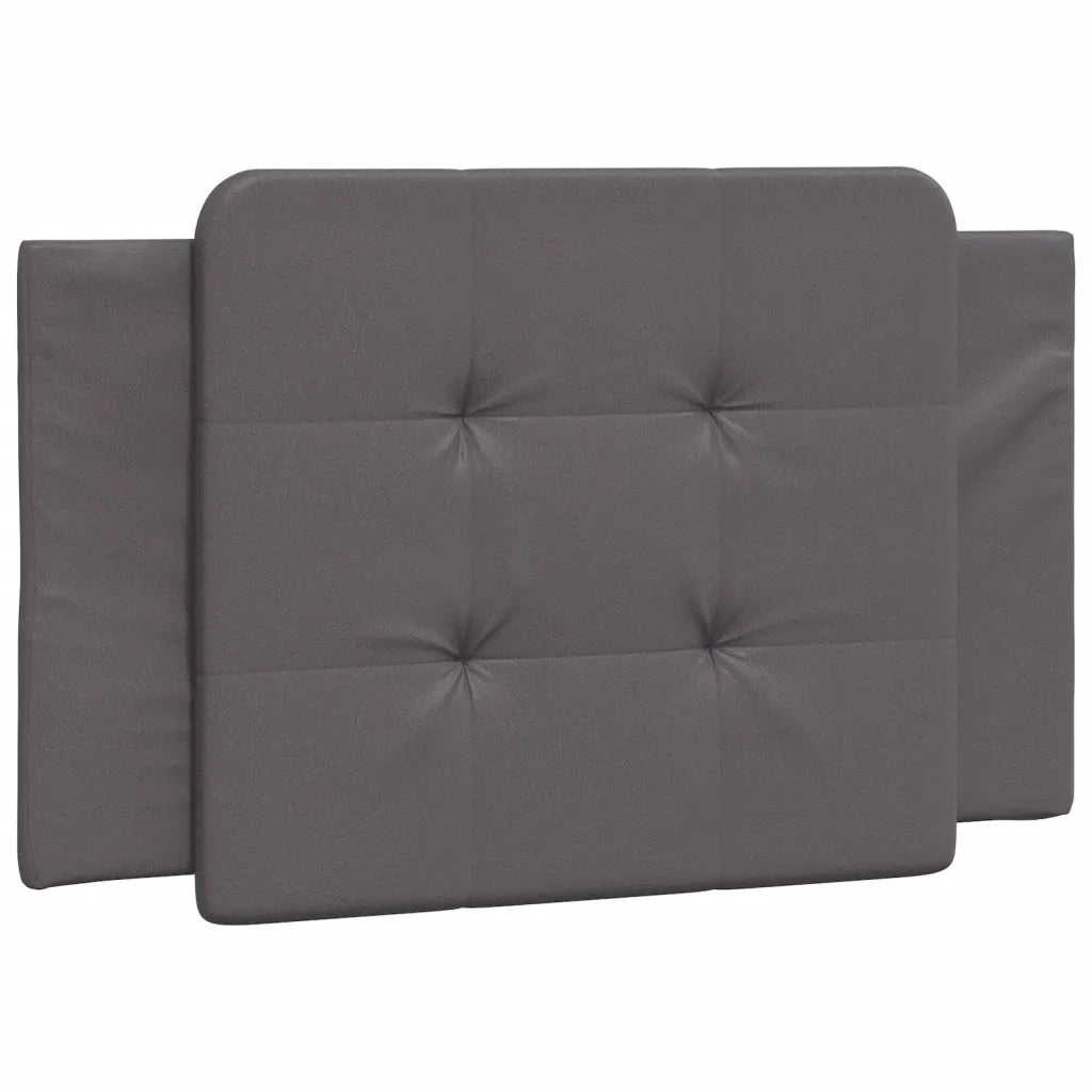 Letto singolo | Letto per adulti | Giroletto senza Materasso Zadar Grgio 80x200 cm in Similpelle