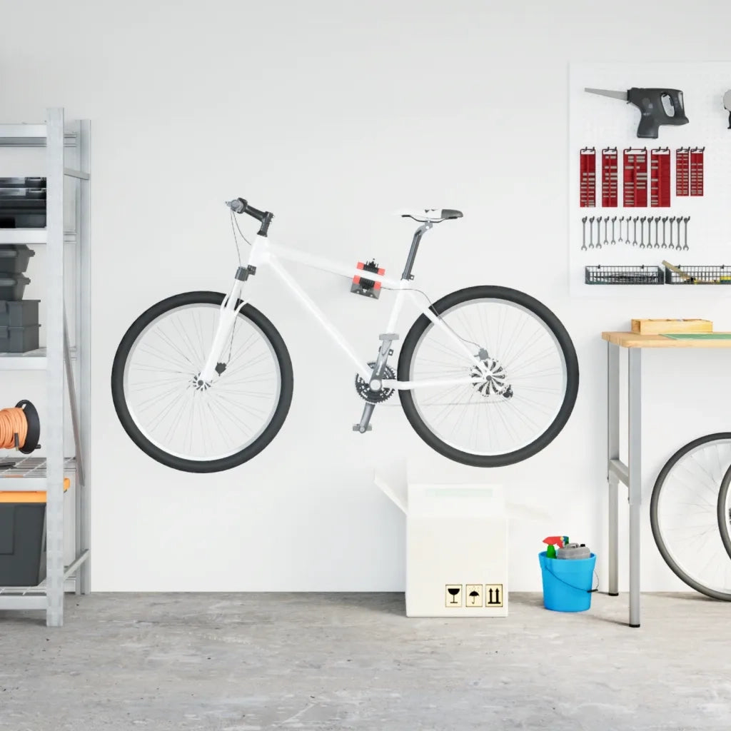 Supporto Riparazione Bici da Parete Pieghevole in Acciaio CFW3242521
