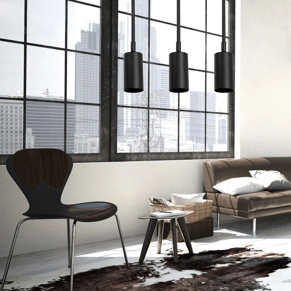 Lampada Da Soffitto Pensile Black APP609-1C