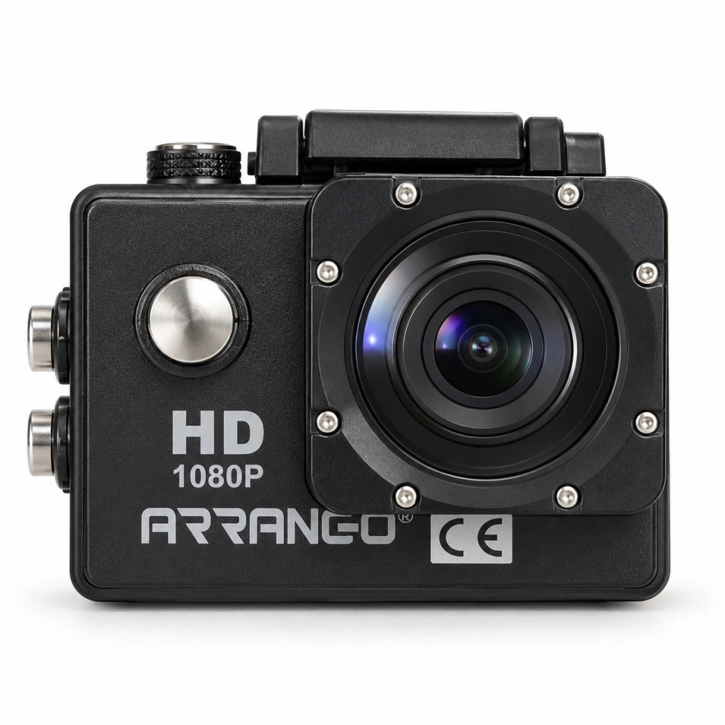 TELECAMERA SPORT ACTION CAM FULL HD 1080P IMPERMEABILE LCD 2" 30M BLACK AC61146