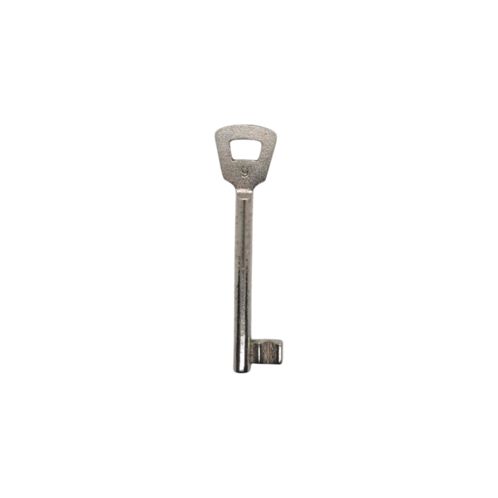 Chiave Patent 9NFHL Silca Zama Nichelata Satinata 5 Pezzi