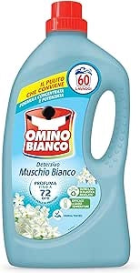 OMINO BIANCO DETERSIVO DA 2,4LT 60 LAVAGGI AL MUSCHIO BIANCO