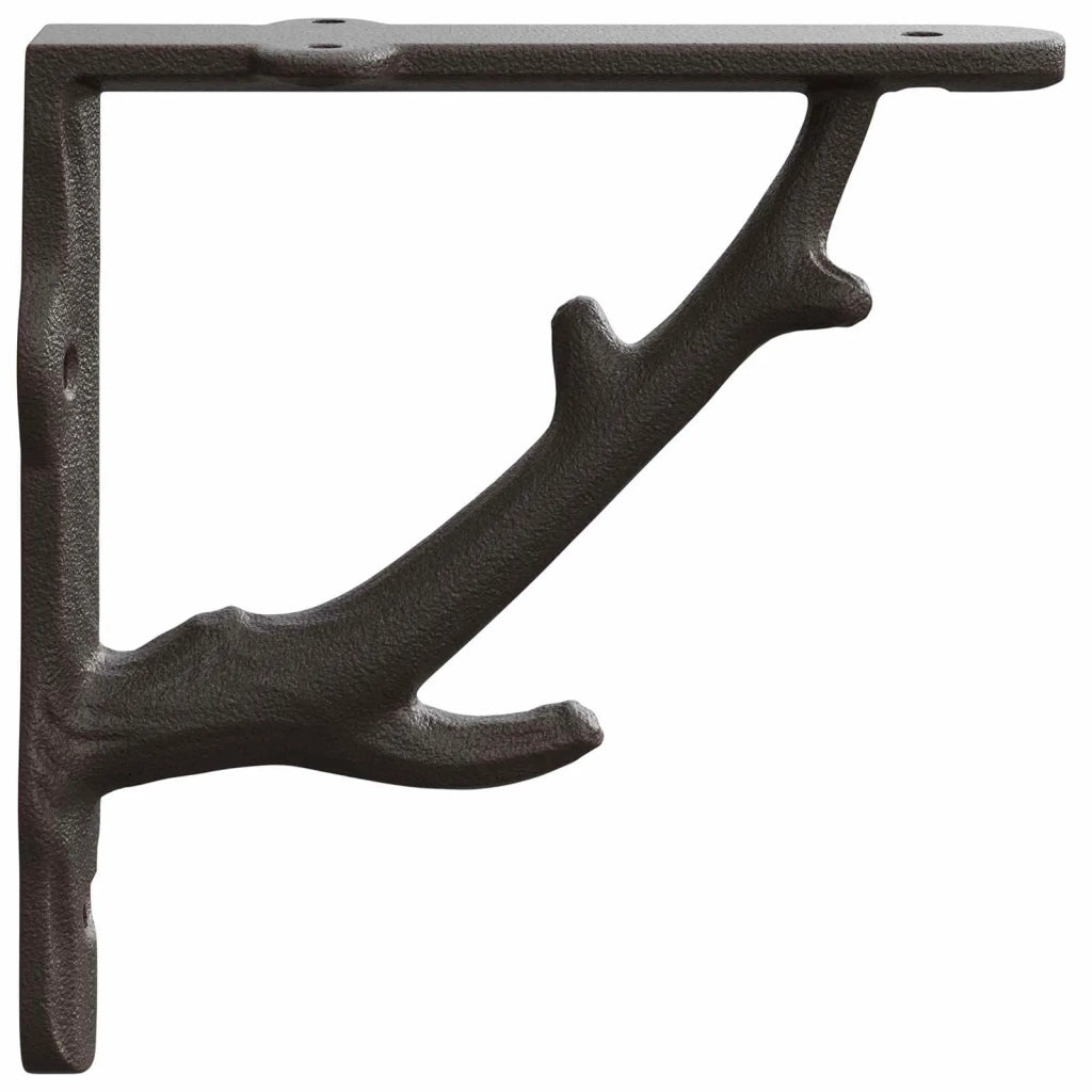 Supporti per mensole da parete 12 pz Marrone Antico 42038847