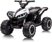 Quad Elettrico per Bambini 12V ATV con Ruote EVA; Telecomando; Sospensioni; Bluetooth e Fari LED
