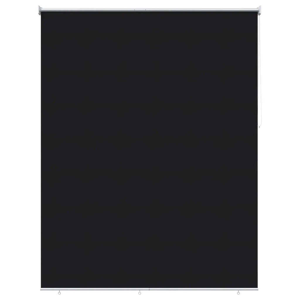 Voletta a rullo | Tenda a rullo con protezione UV Nero 200 x 140 cm Poliestere