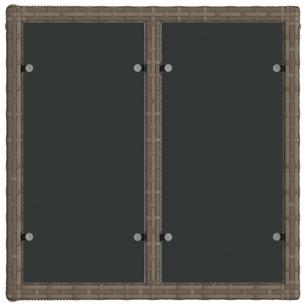Set Divano da Giardino 7 pz Grigio e Grigio Scuro polyrattan 3435089