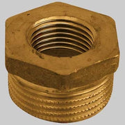 RIDUZIONE MASCHIO/FEMMINA OTTONE GIALLO  2 x 1     MADE IN ITALY
