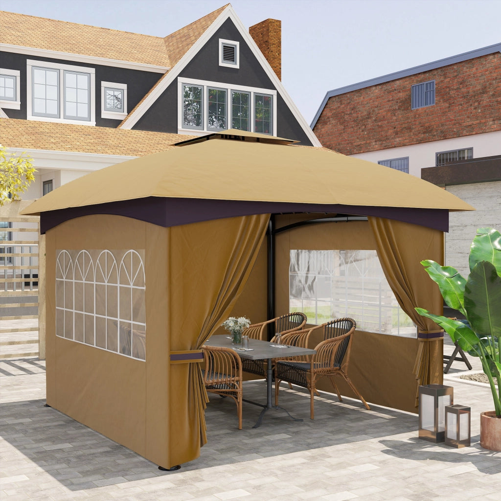 Gazebo ¨C Minimal ¨C beige 340x340 cm