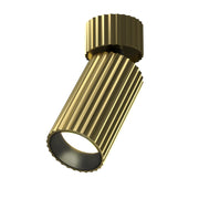 Maytoni Plafoniera design Calipso 1 luce GU10 ottone alluminio