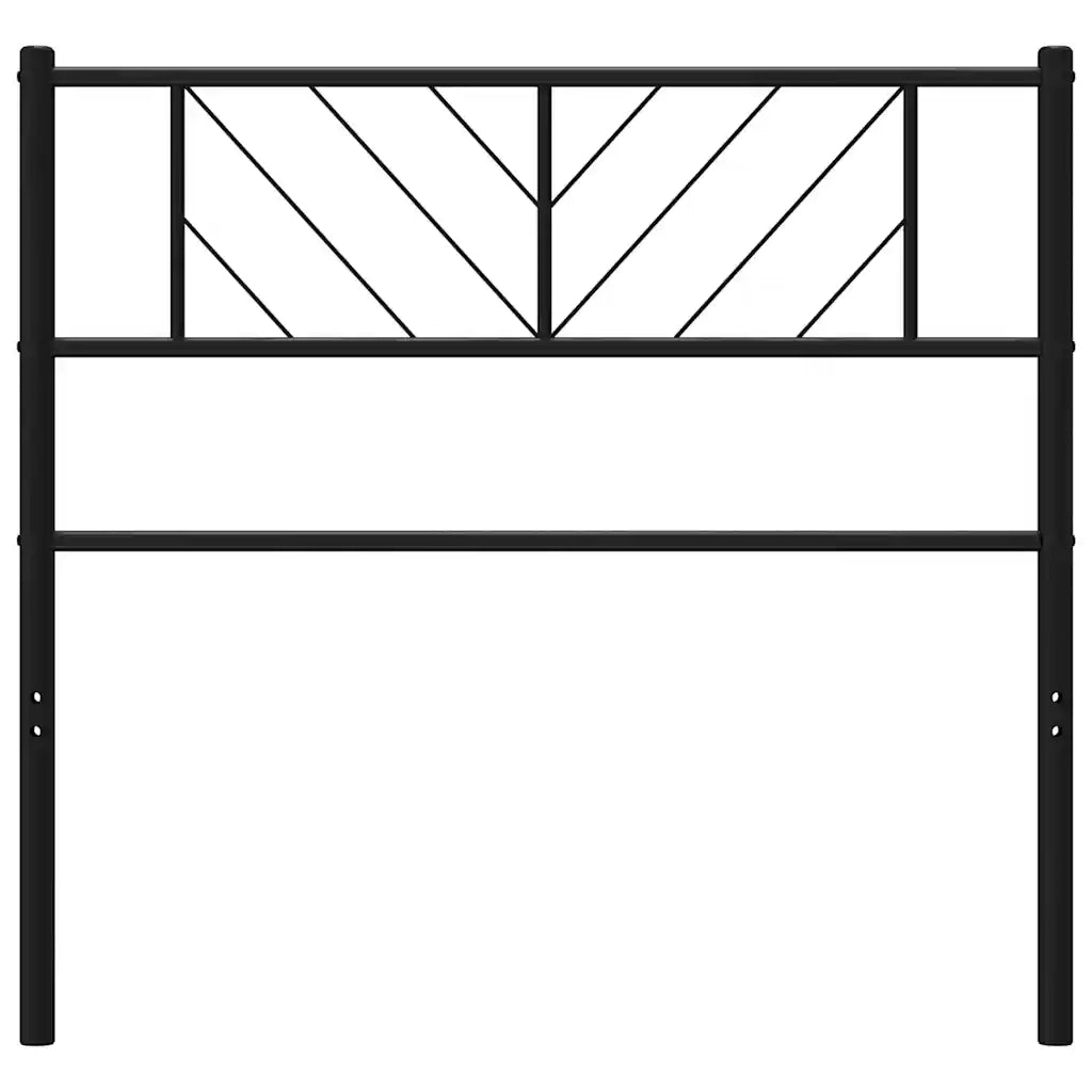 Testiera di Ricambio in Metallo Nero 100 cm 372208