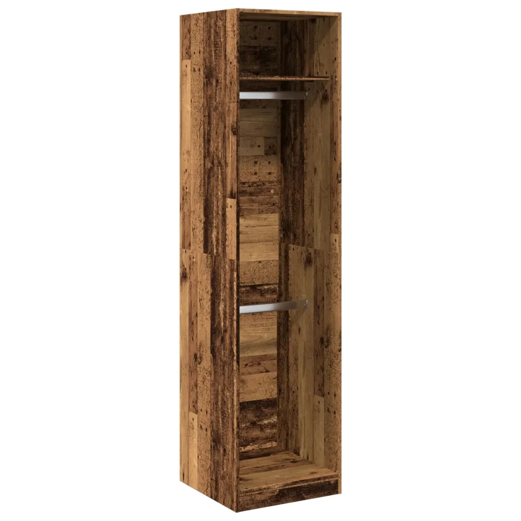 Armadio Legno Antico 50x50x200 cm in Legno Multistrato CFW4653498