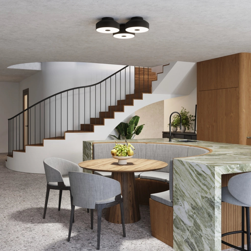Lampada da soffitto OMIQ nero