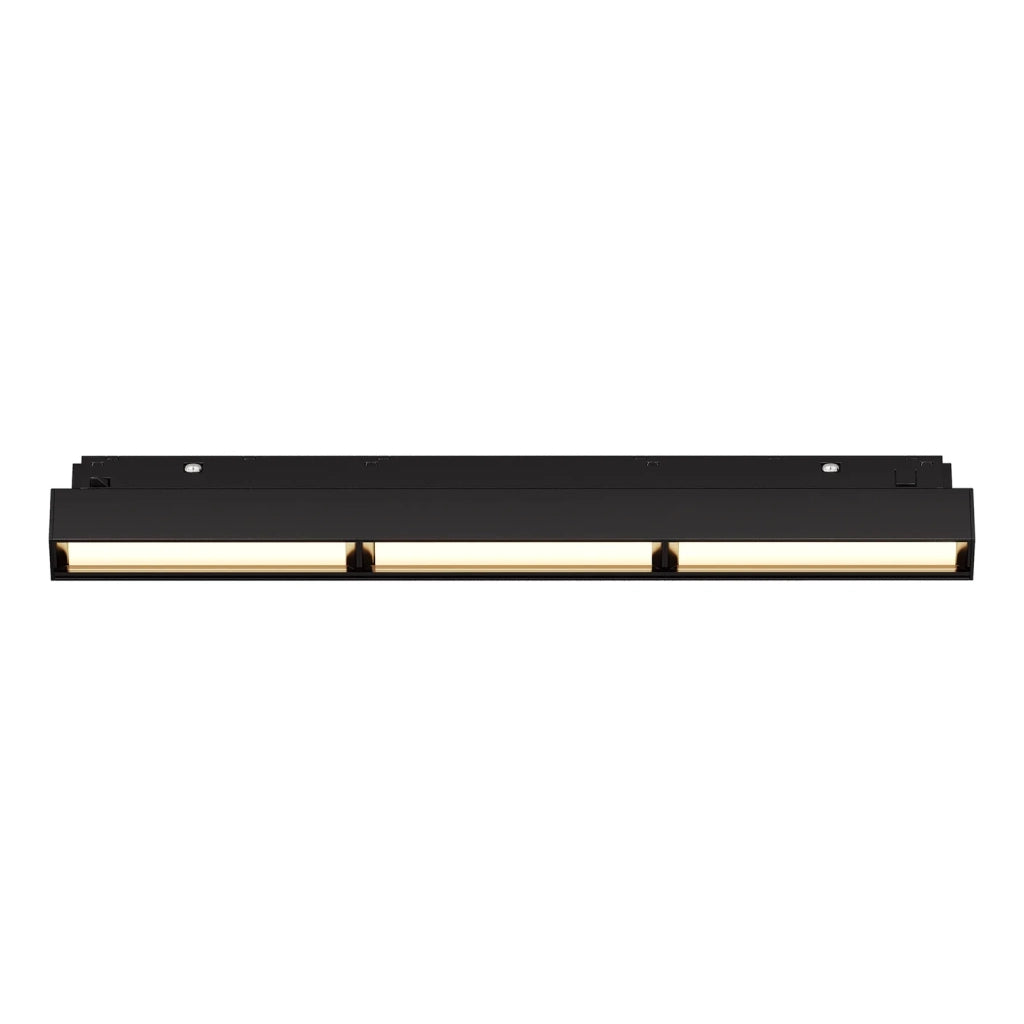 Maytoni lampada da binario moderna Exility 1 luce LED integrato nero alluminio