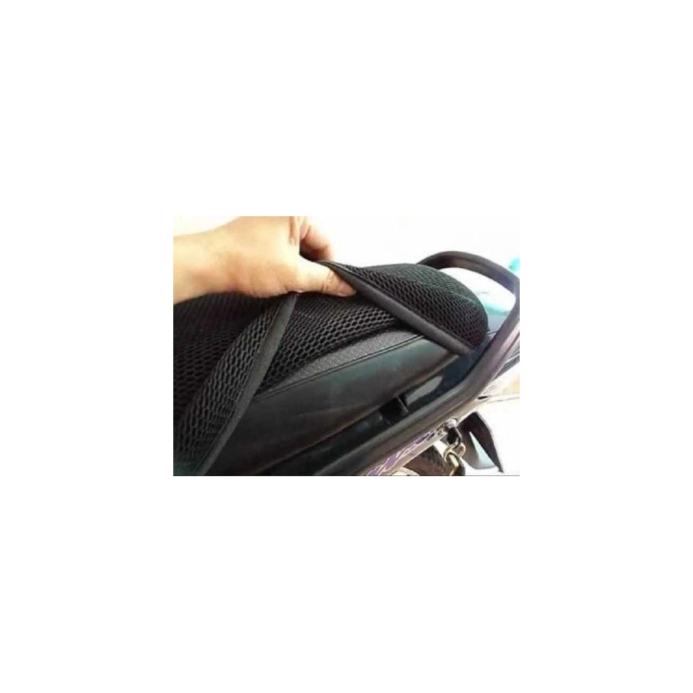 Trade Shop - Coprisella Moto Scooter Copri Sella A Rete Traspirante Elastico Misure M -