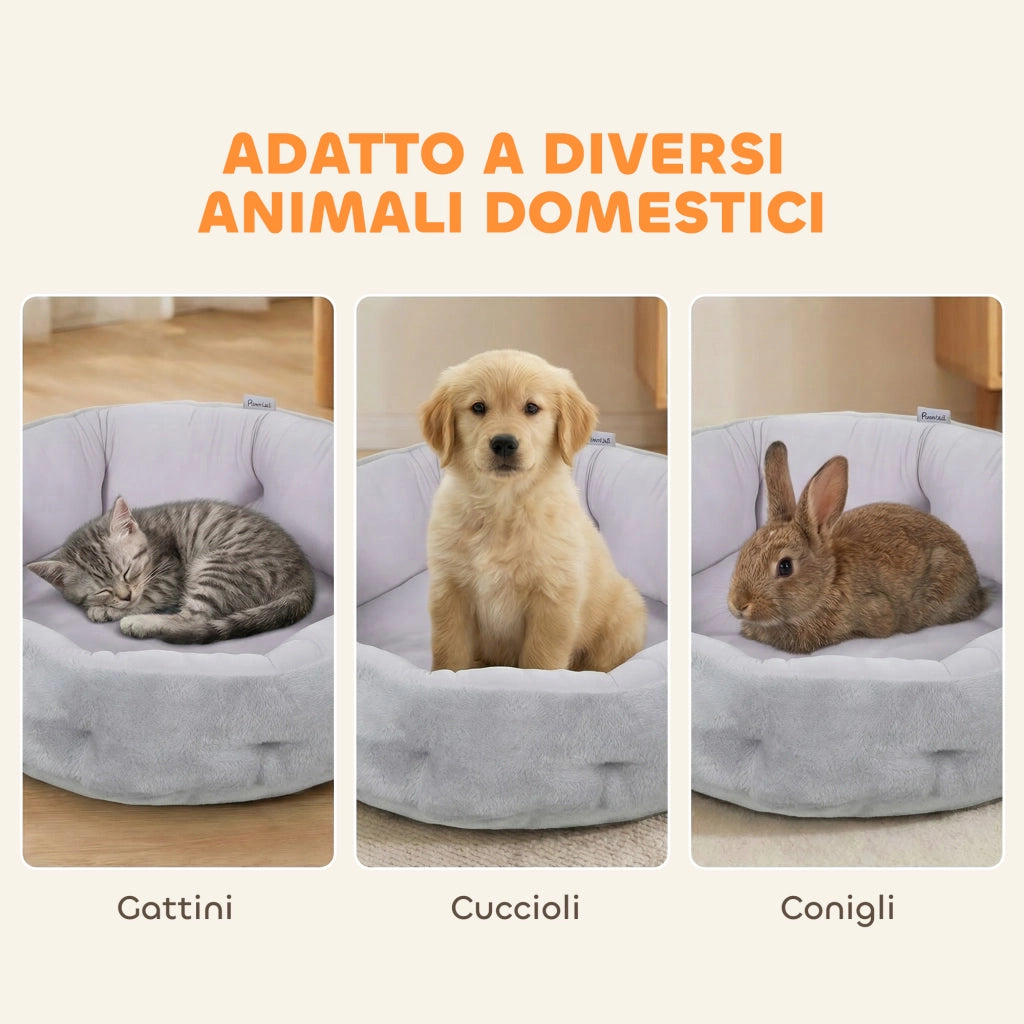 Letto per Gatti e Cani ¨C Minimal ¨C Grigio