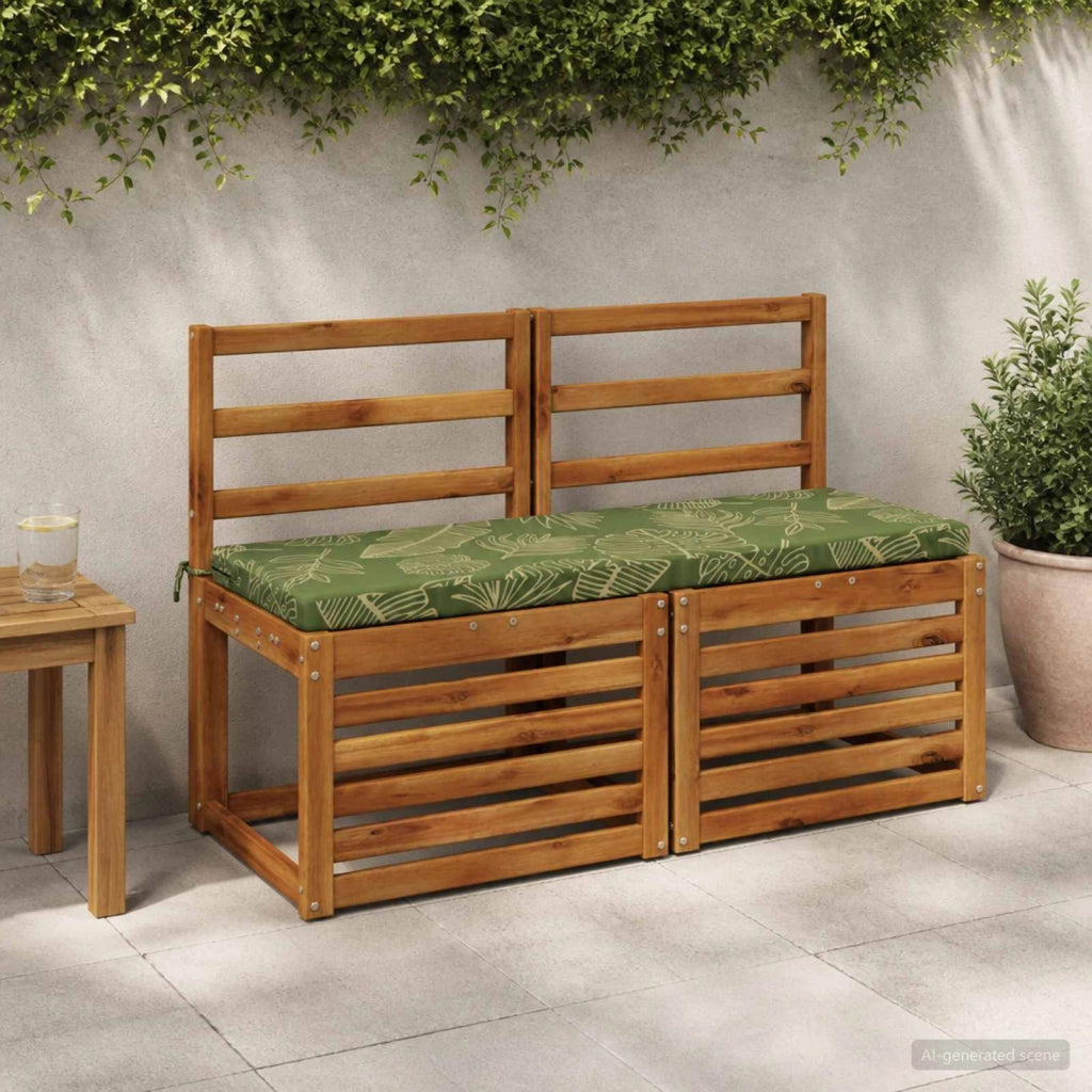 Cuscini per Panchina a 2 Pezzi SOEST 2 pz 100% Poliestere 948893