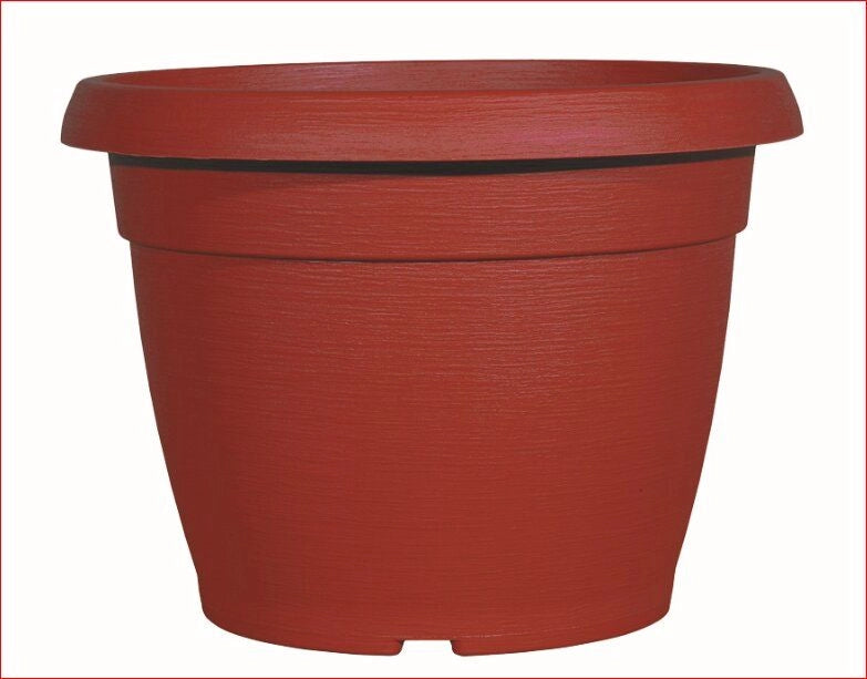 VASO ROSSO SIMILCOTTO SPAZZOLATO D22