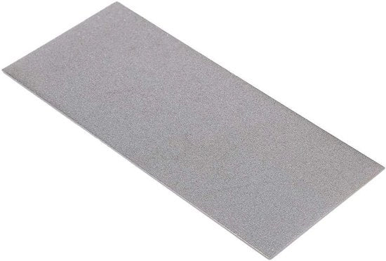 Pietra di Affilatura a Diamanti Quadrata Plus - Pietra di Affilatura e Polimento Fine per Esterni - 150 Microni