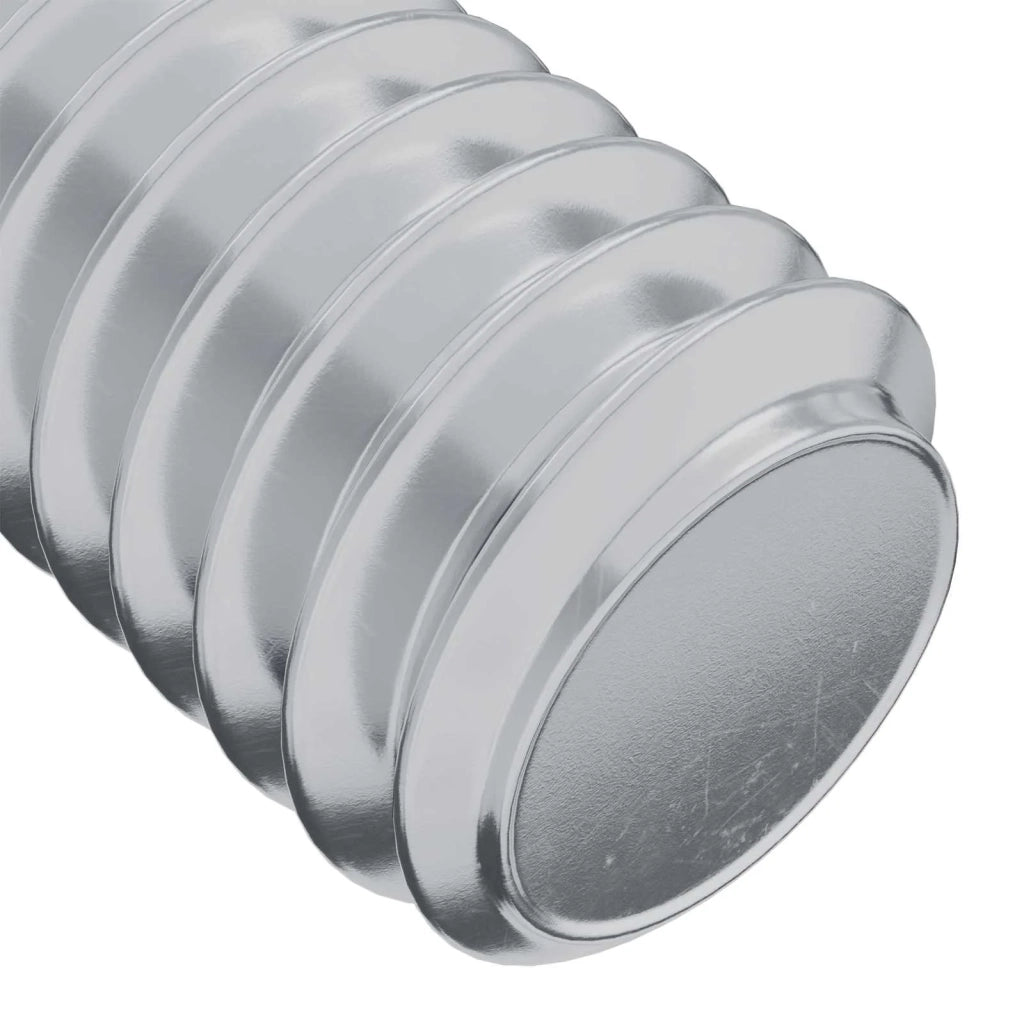 Vite con Testa Bloccante 2514 pcs Argento Acciaio