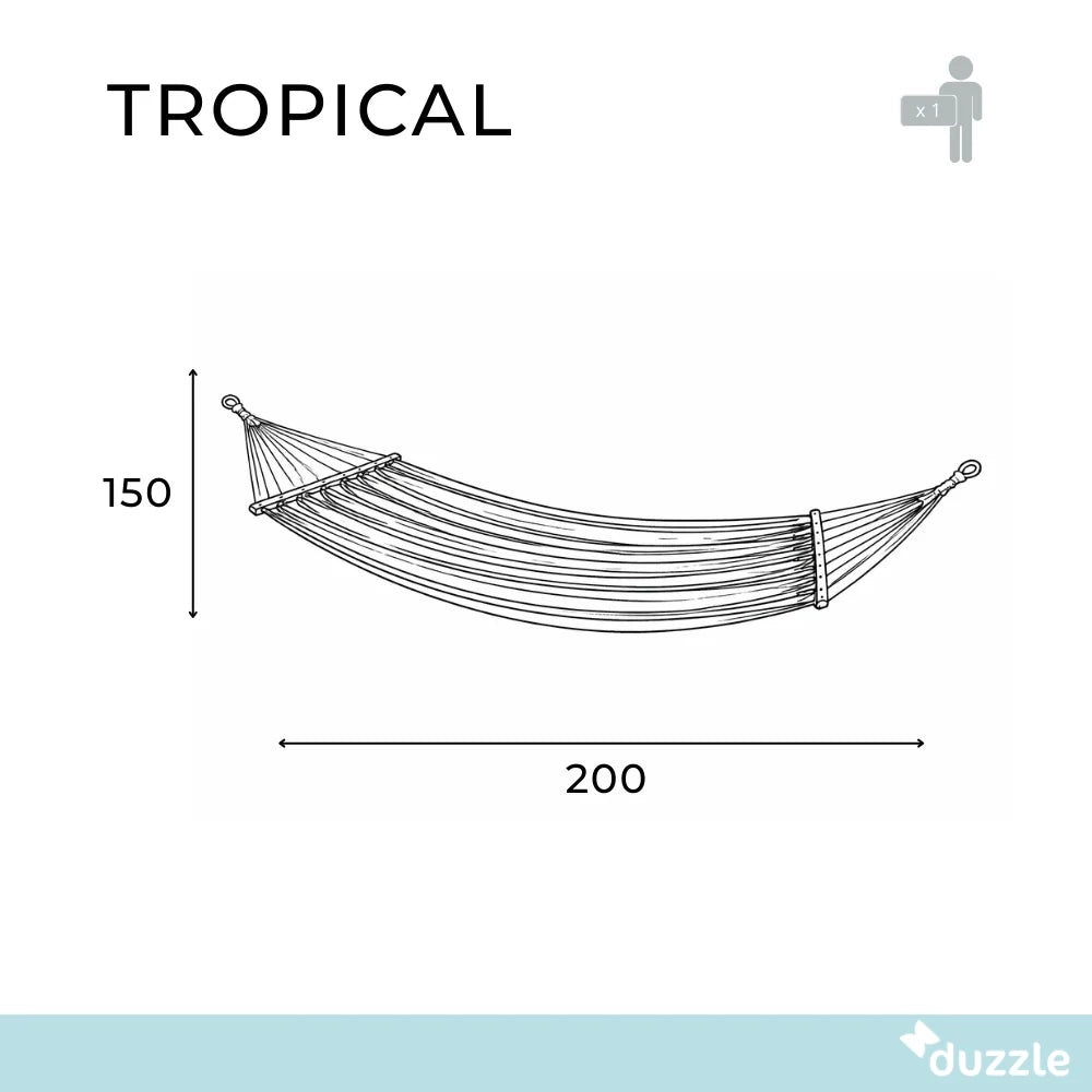 Tropical, Amaca (200cm X 150cm)