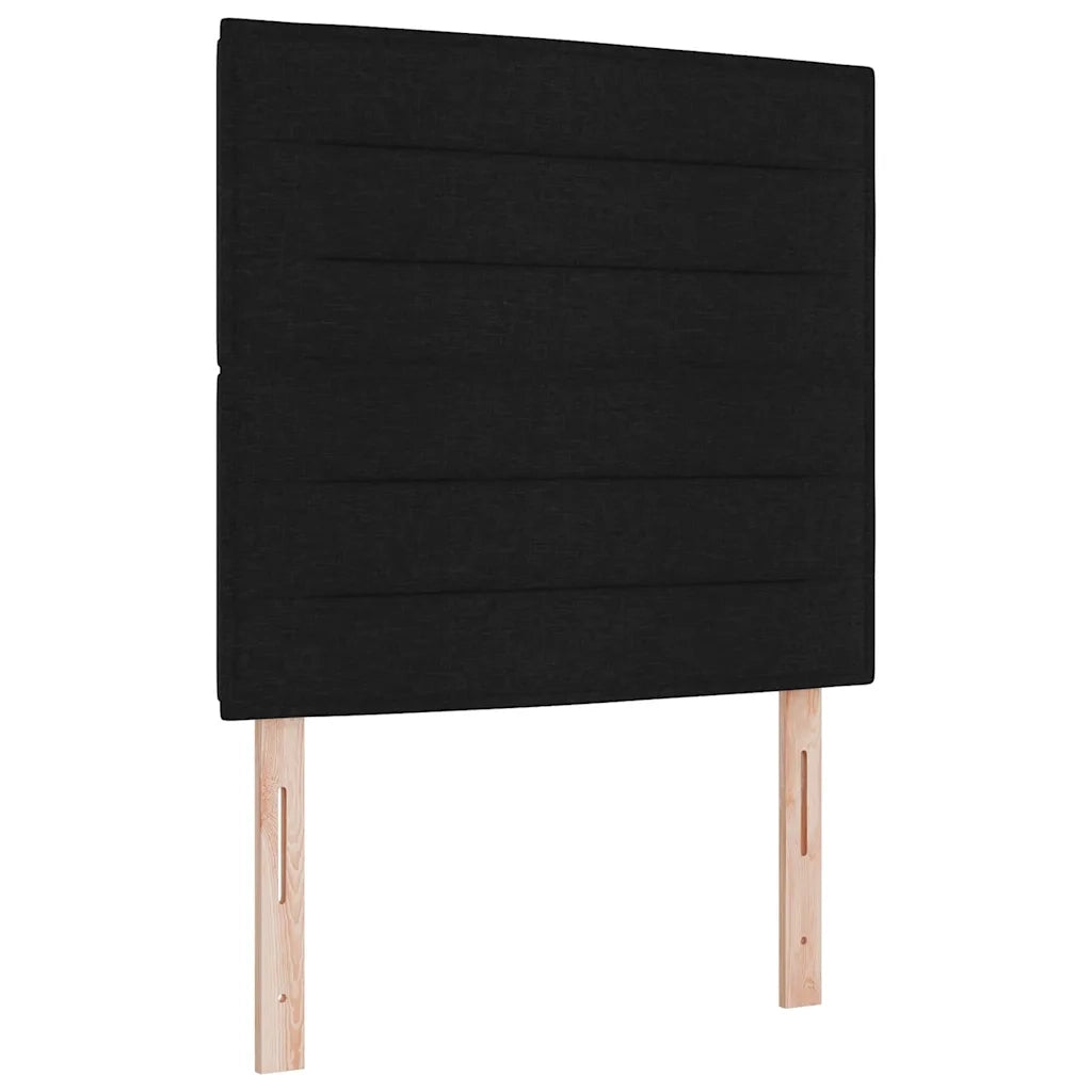 Testiera | Testata Nero 90 cm Tessuto